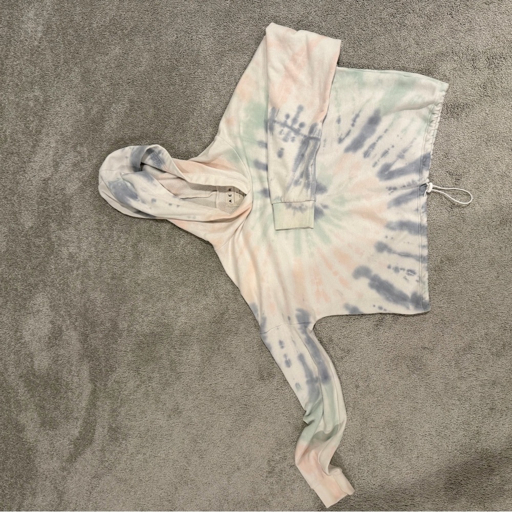 Tie-Dye Hooded Sweatshirt